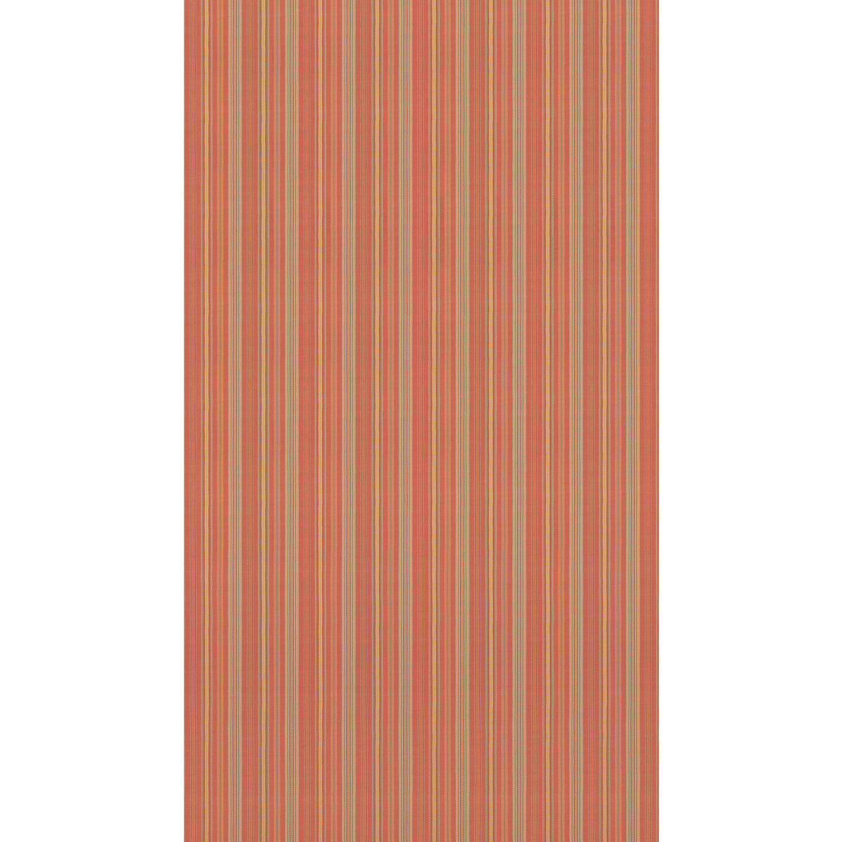 Penny Stripe fabric in soft red color - pattern number BF11113.456.0 - by G P &amp; J Baker in the Symington Stripes collection