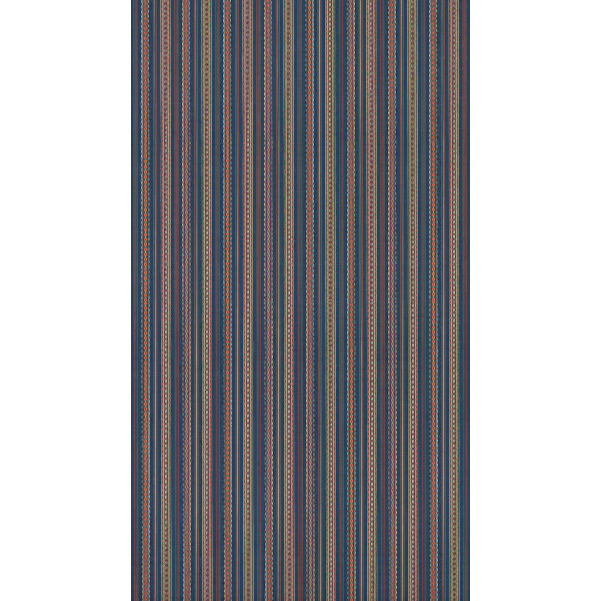 Penny Stripe fabric in indigo color - pattern number BF11113.680.0 - by G P &amp; J Baker in the Symington Stripes collection