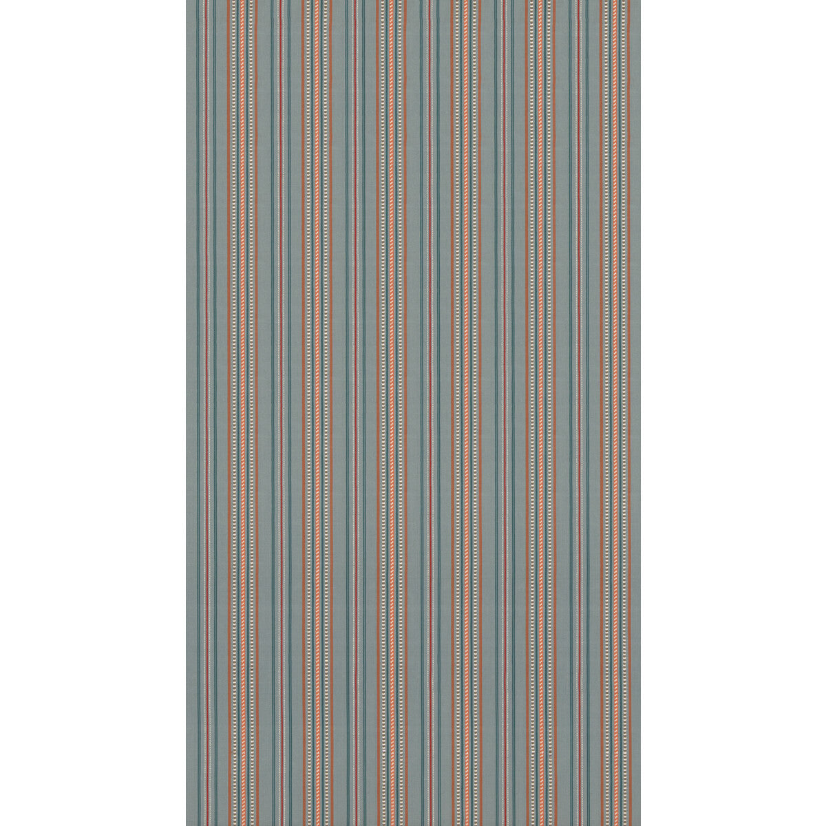 Rufus Stripe fabric in teal color - pattern number BF11115.615.0 - by G P &amp; J Baker in the Symington Stripes collection