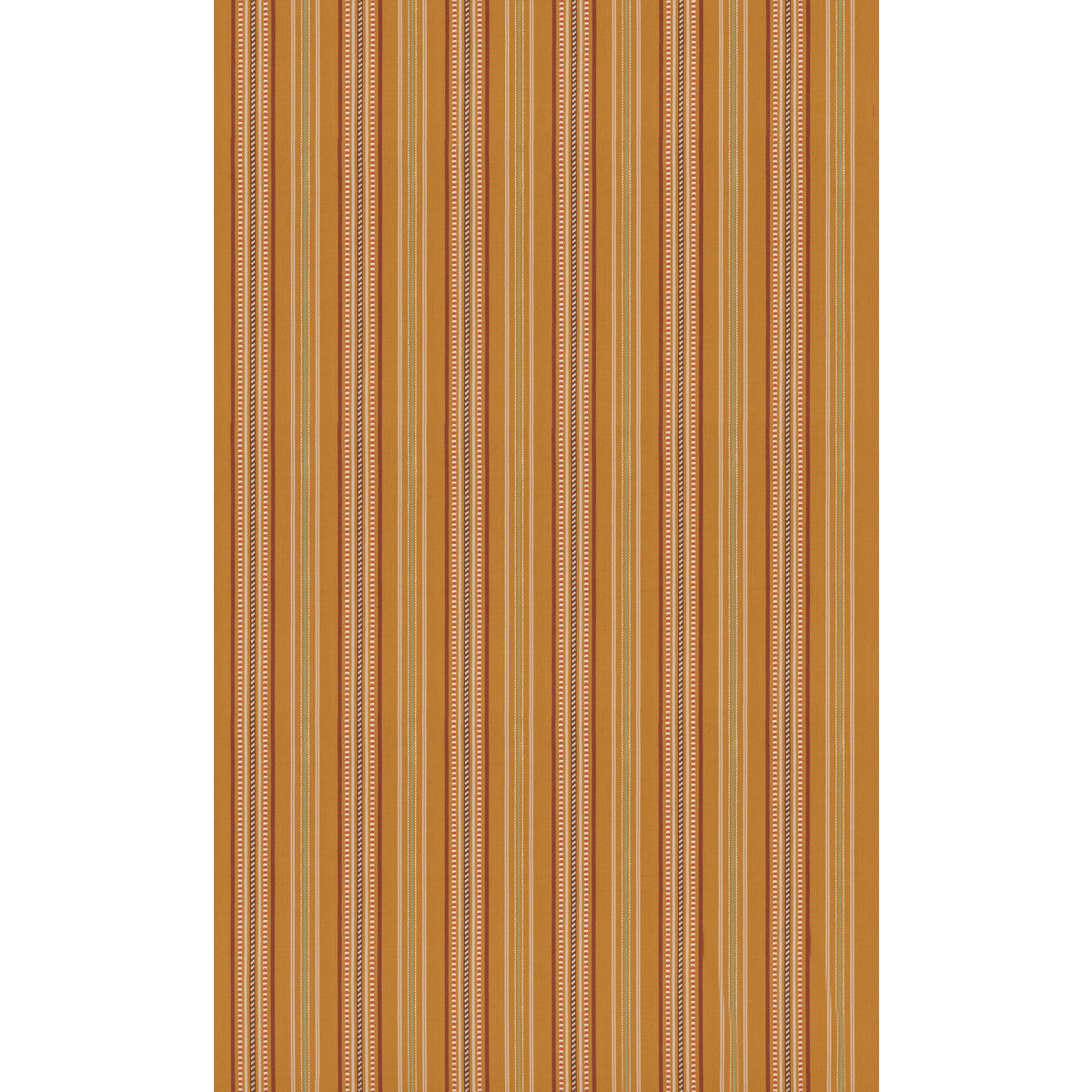 Rufus Stripe fabric in ochre color - pattern number BF11115.840.0 - by G P &amp; J Baker in the Symington Stripes collection
