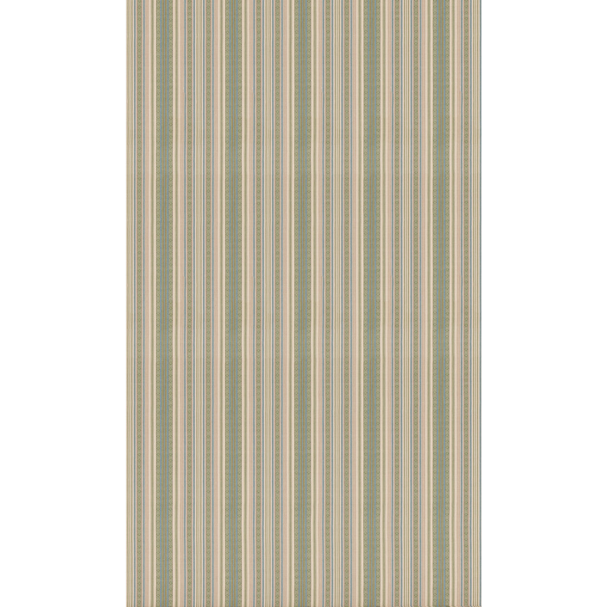 Symington Stripe fabric in green/blue color - pattern number BF11116.1.0 - by G P &amp; J Baker in the Symington Stripes collection