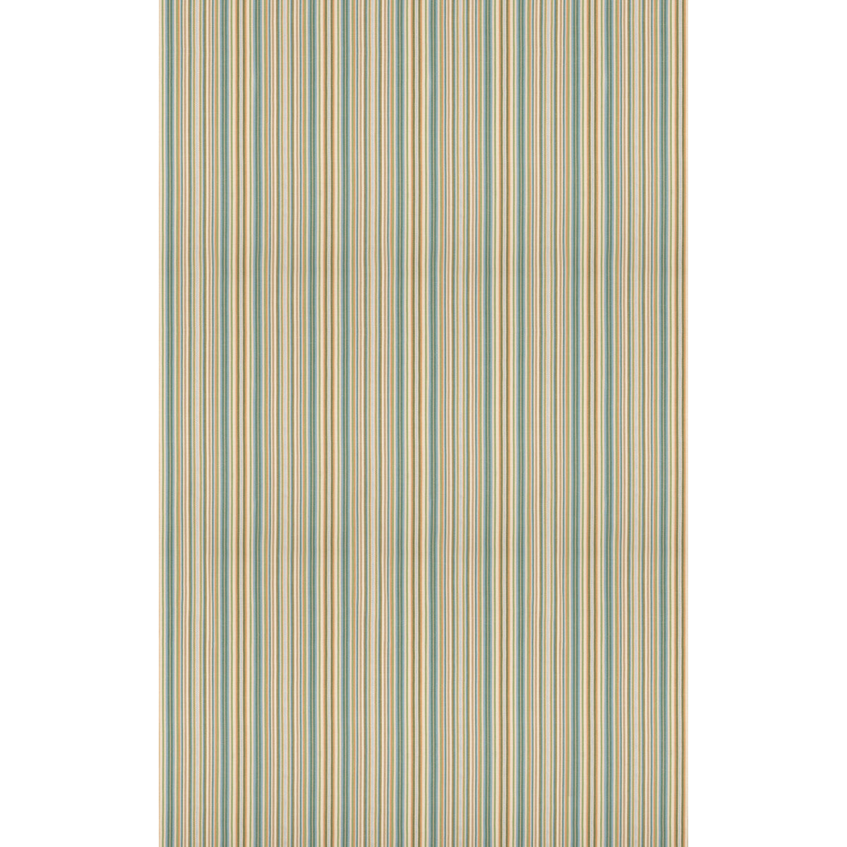 Luna Stripe fabric in blue/green color - pattern number BF11117.1.0 - by G P &amp; J Baker in the Symington Stripes collection