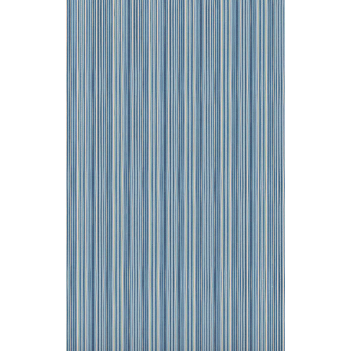 Luna Stripe fabric in blue color - pattern number BF11117.3.0 - by G P &amp; J Baker in the Symington Stripes collection