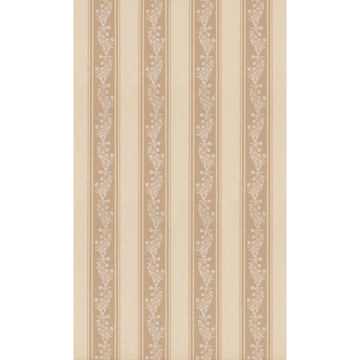 Aldbury Stripe fabric in parchment color - pattern number BF11121.225.0 - by G P &amp; J Baker in the Canton collection