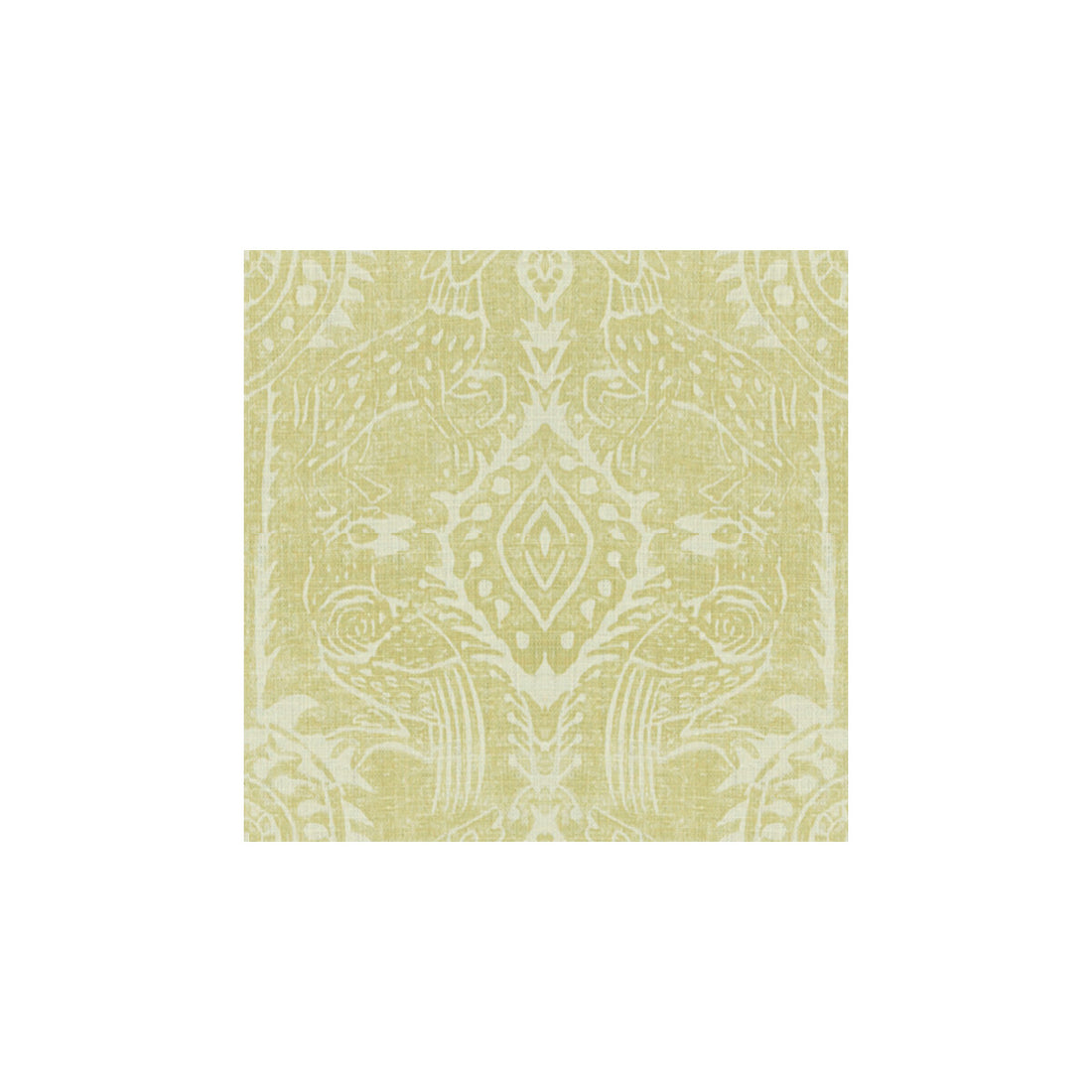 Beasties fabric in lime color - pattern BFC-3512.23.0 - by Lee Jofa in the Blithfield collection