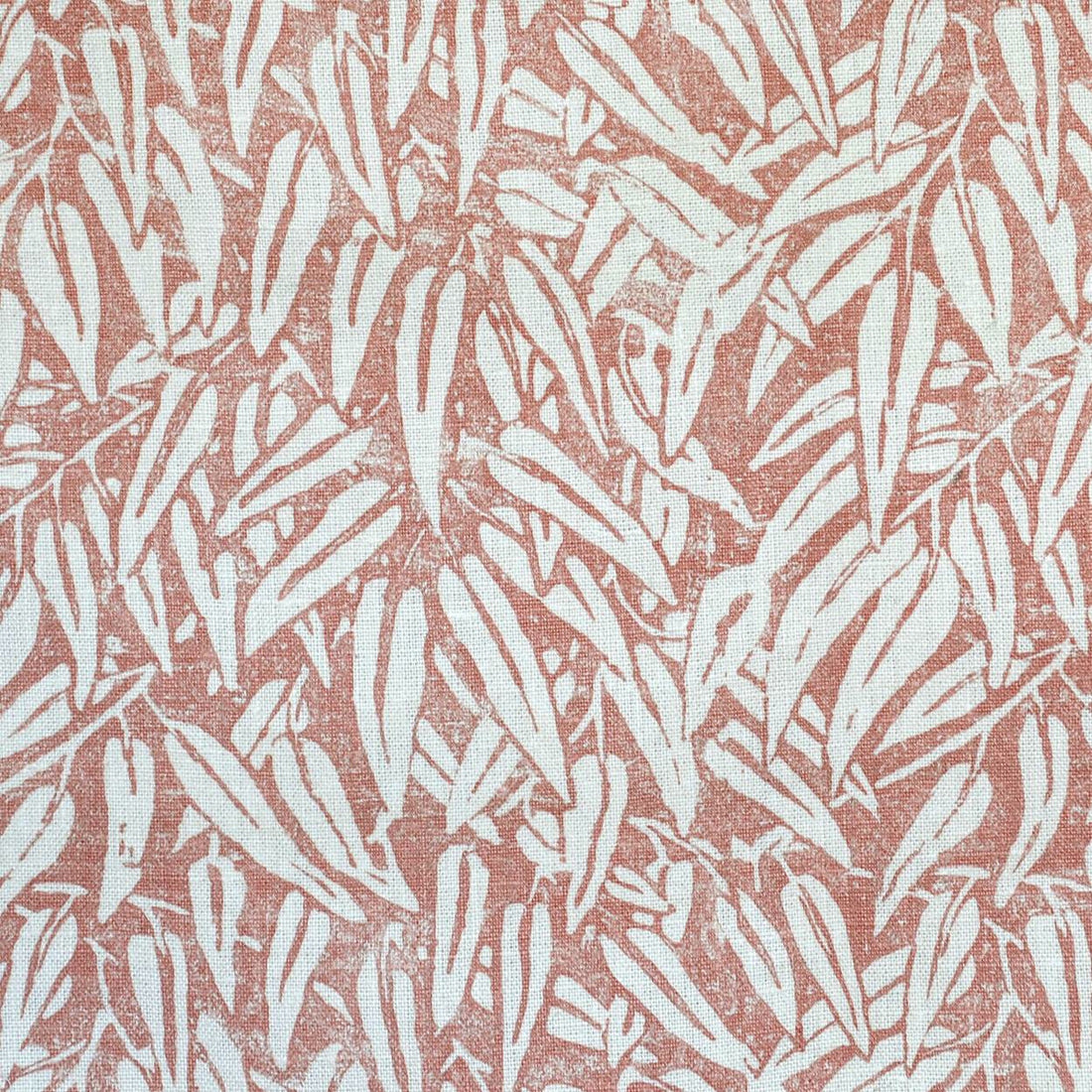Willow fabric in coral color - pattern BFC-3513.712.0 - by Lee Jofa in the Blithfield collection