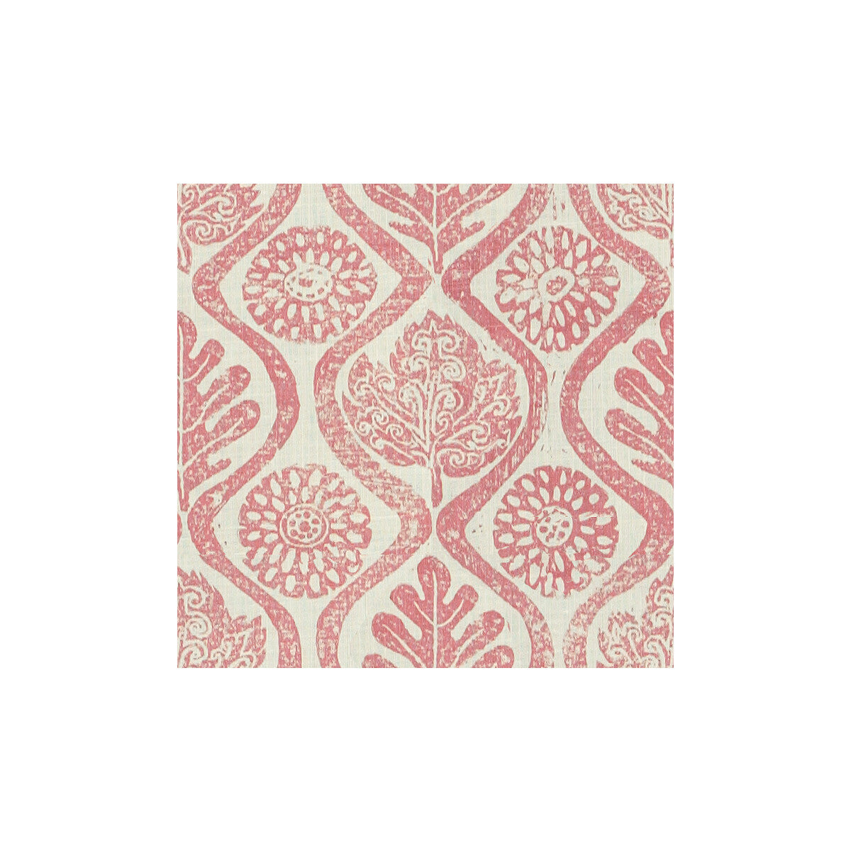 Oakleaves fabric in pink color - pattern BFC-3514.79.0 - by Lee Jofa in the Blithfield collection