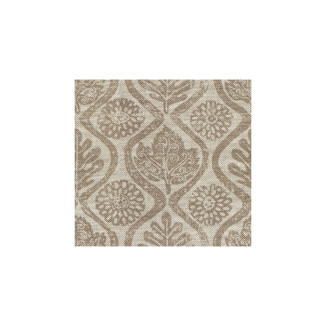 Oakleaves fabric in taupe/oat color - pattern BFC-3515.6.0 - by Lee Jofa in the Blithfield collection