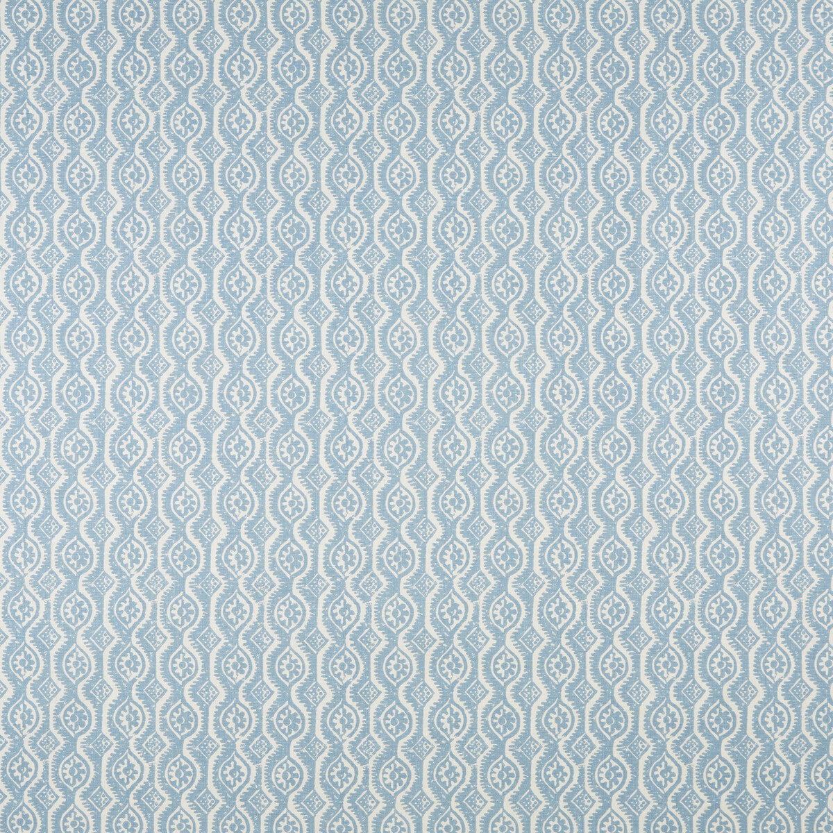 Small Damask fabric in blue color - pattern BFC-3642.5.0 - by Lee Jofa in the Blithfield collection