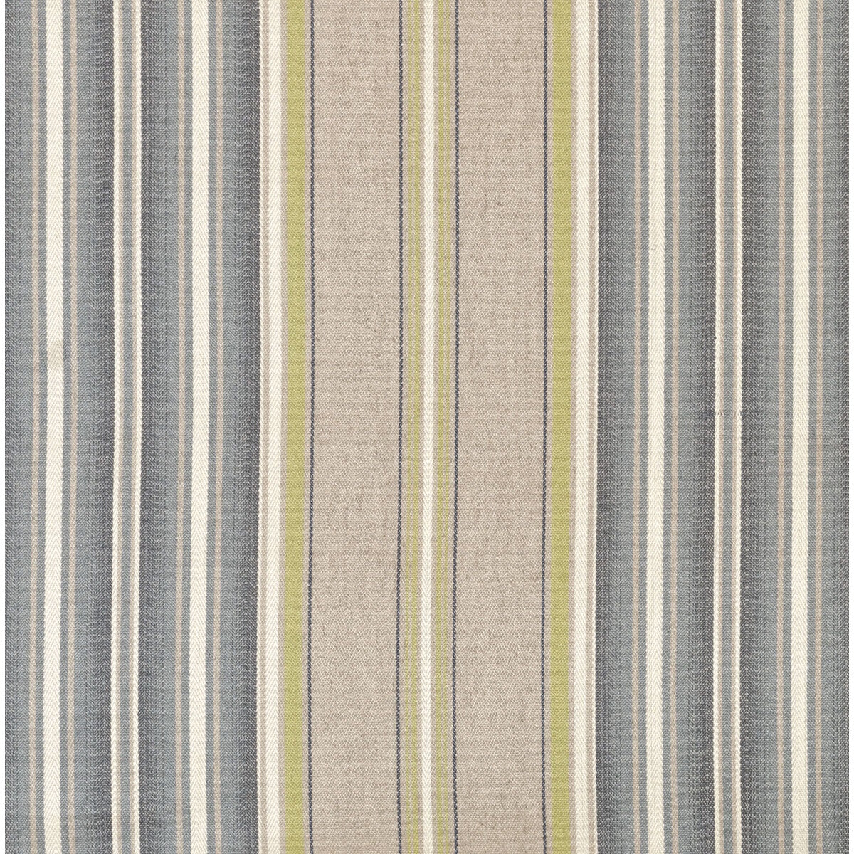 Windsor Stripe fabric in beige/blue color - pattern BFC-3659.165.0 - by Lee Jofa in the Blithfield collection