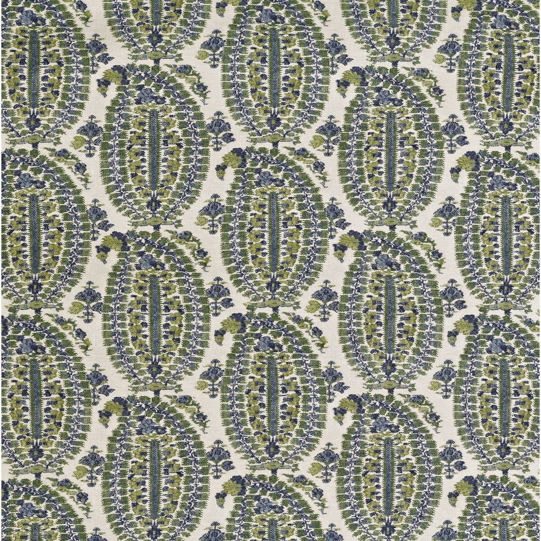 Anoushka fabric in blue/green color - pattern BFC-3660.523.0 - by Lee Jofa in the Blithfield collection