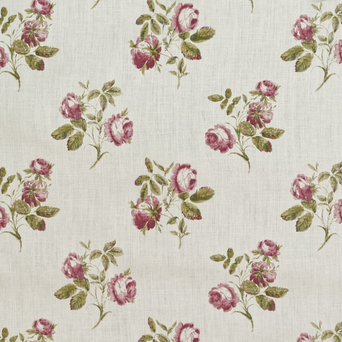 Simsbury fabric in rose/green color - pattern BFC-3661.723.0 - by Lee Jofa in the Blithfield collection