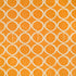 Circles fabric in tangerine color - pattern BFC-3665.12.0 - by Lee Jofa in the Blithfield collection