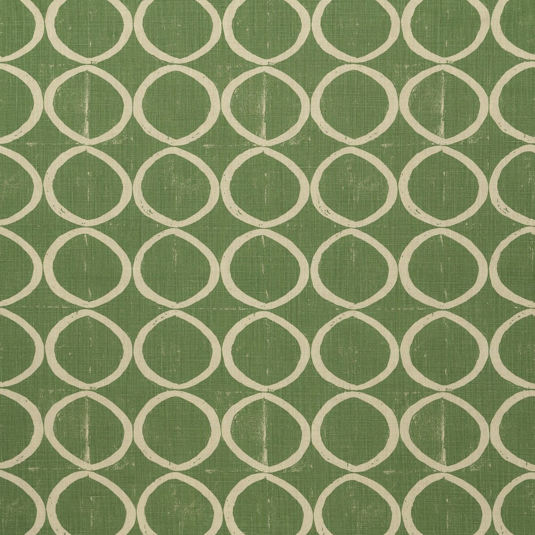 Circles fabric in forest color - pattern BFC-3665.3.0 - by Lee Jofa in the Blithfield collection