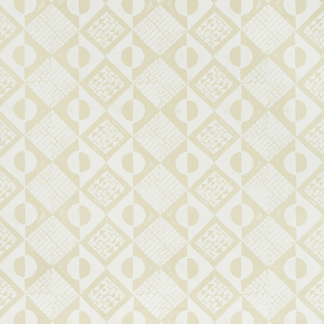 Circles And Squares fabric in off white color - pattern BFC-3666.1.0 - by Lee Jofa in the Blithfield collection