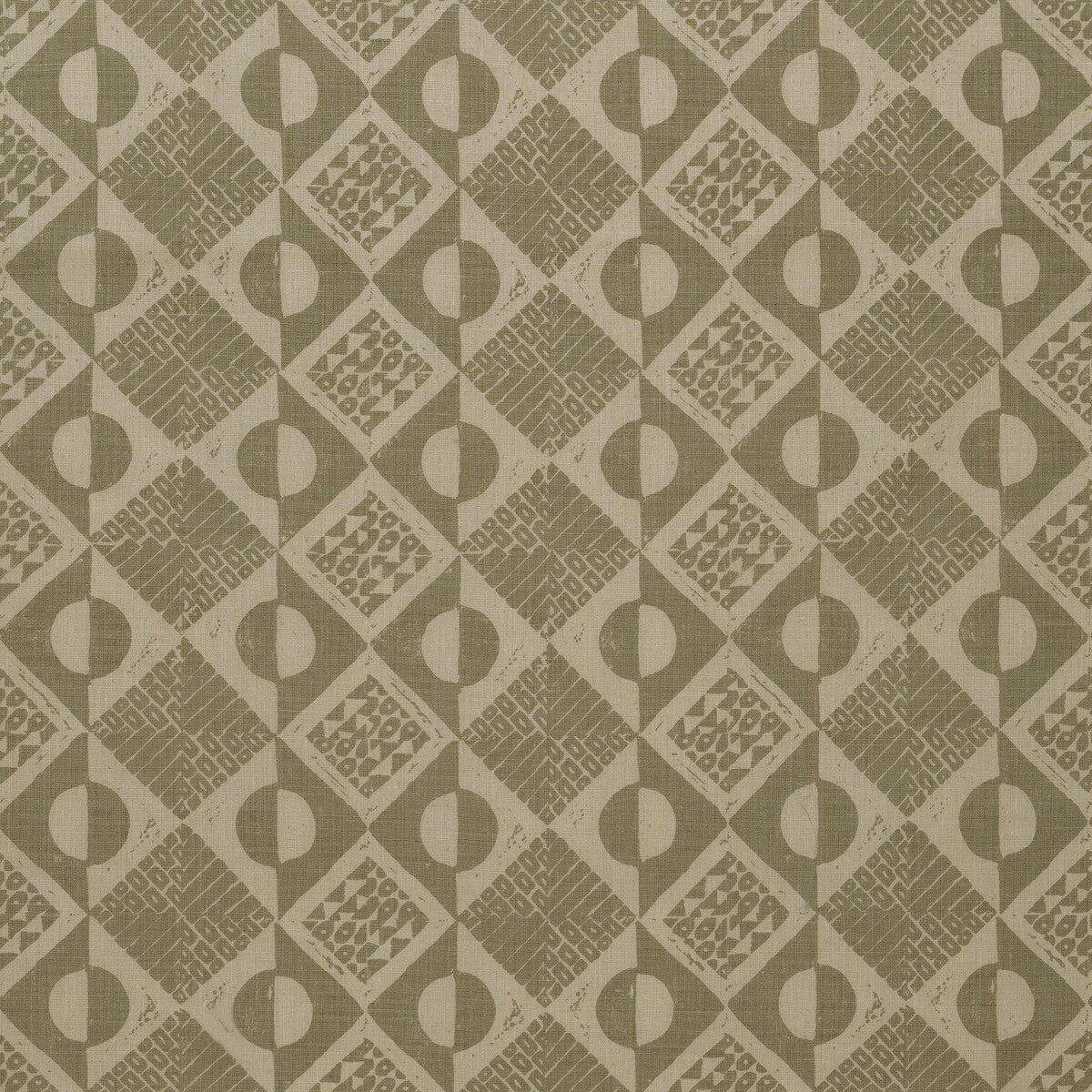 Circles And Squares fabric in dove color - pattern BFC-3666.113.0 - by Lee Jofa in the Blithfield collection