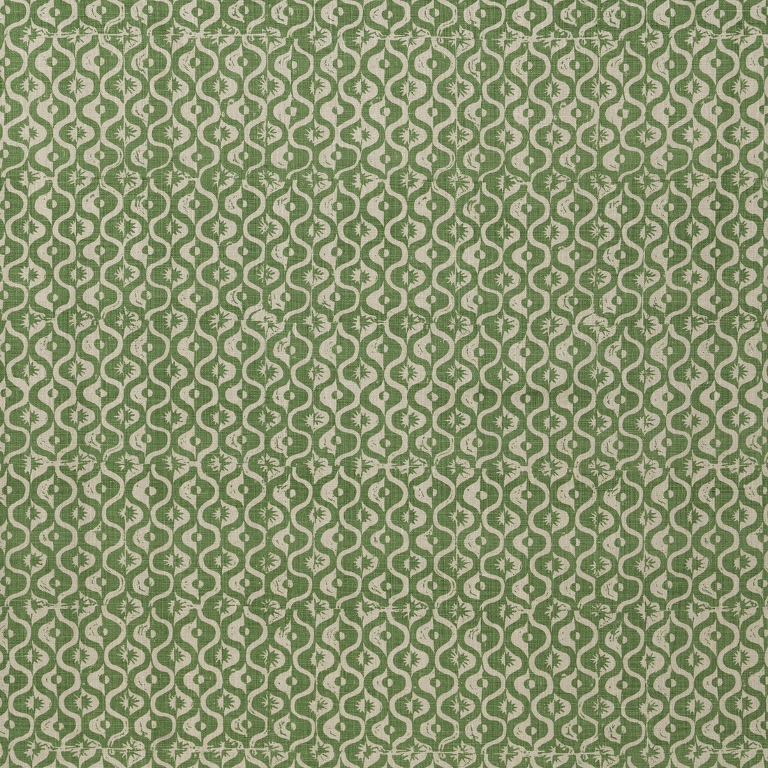 Small Medallion fabric in forest color - pattern BFC-3669.3.0 - by Lee Jofa in the Blithfield collection