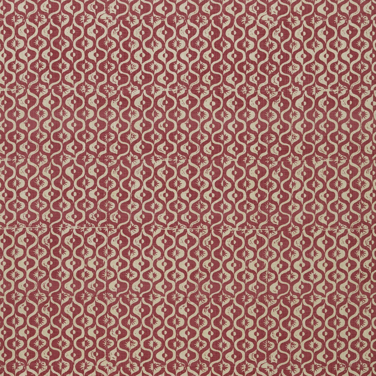 Small Medallion fabric in berry color - pattern BFC-3669.717.0 - by Lee Jofa in the Blithfield collection