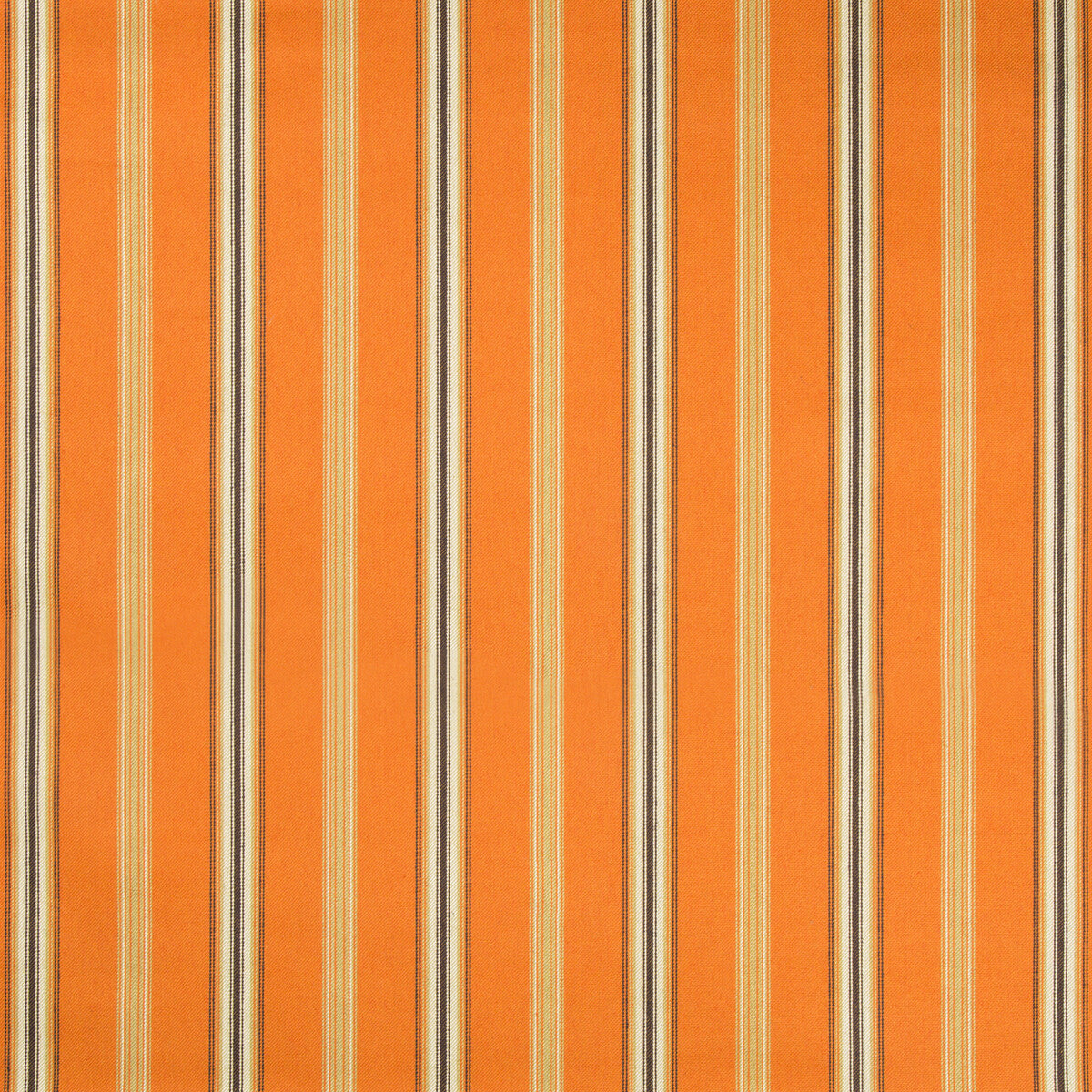 Canfield Stripe fabric in orange color - pattern BFC-3670.12.0 - by Lee Jofa in the Blithfield collection