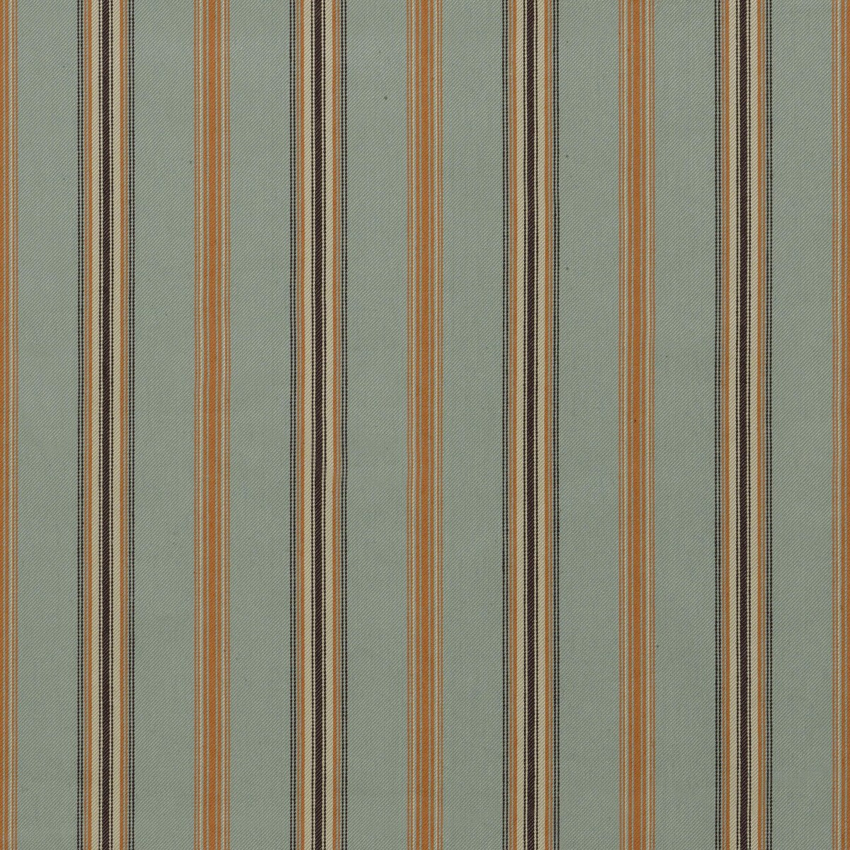 Canfield Stripe fabric in mist color - pattern BFC-3670.13.0 - by Lee Jofa in the Blithfield collection
