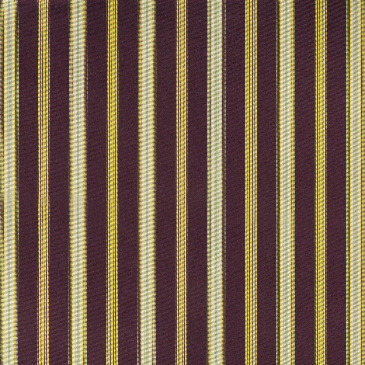 Canfield Stripe fabric in aubergine color - pattern BFC-3670.909.0 - by Lee Jofa in the Blithfield collection