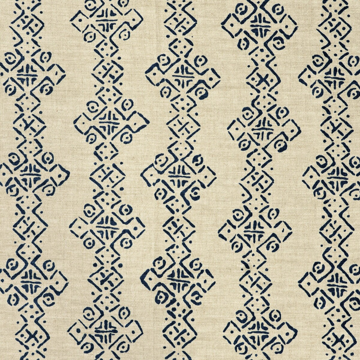 Mali fabric in indigo color - pattern BFC-3674.50.0 - by Lee Jofa in the Blithfield collection