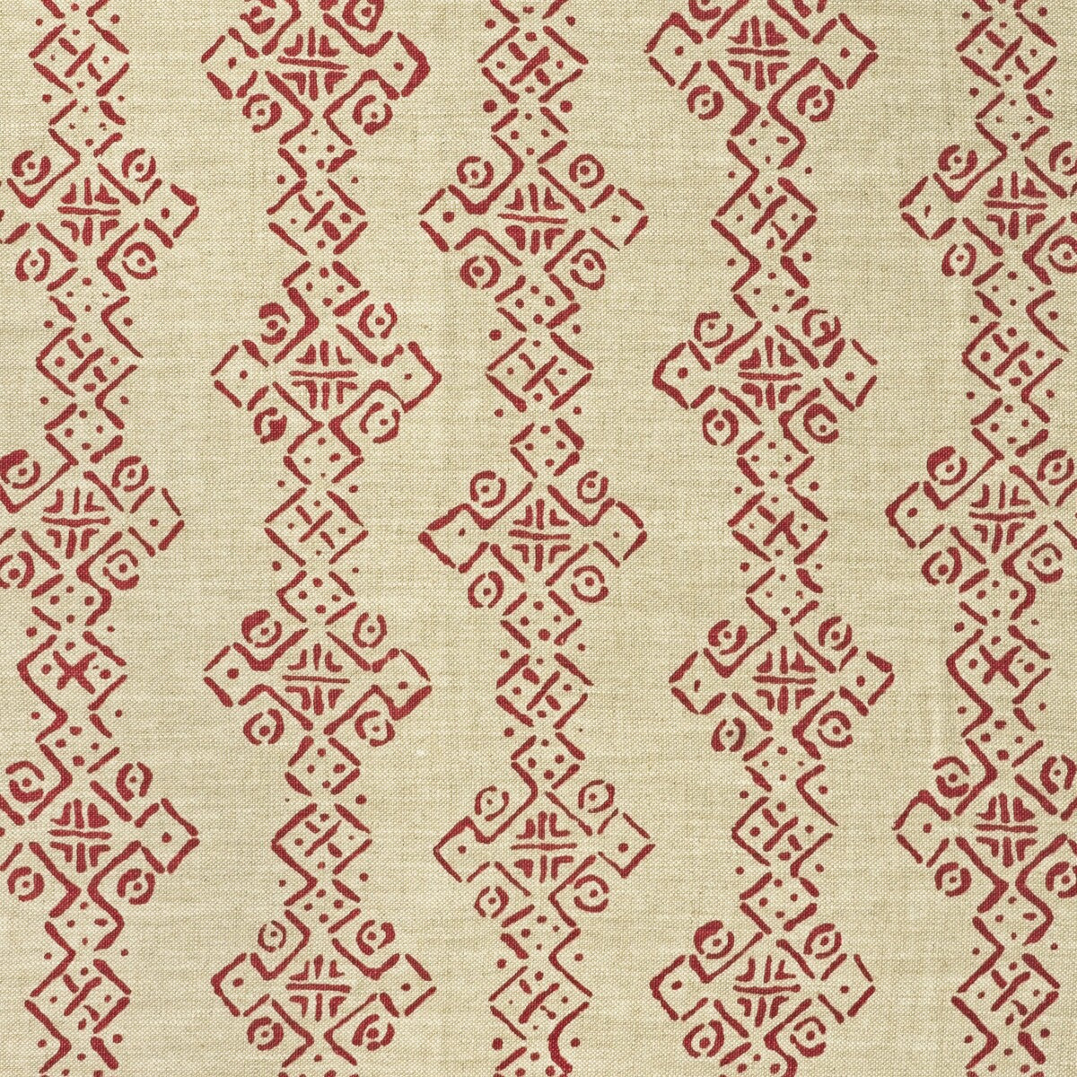 Mali fabric in ruby color - pattern BFC-3674.717.0 - by Lee Jofa in the Blithfield collection
