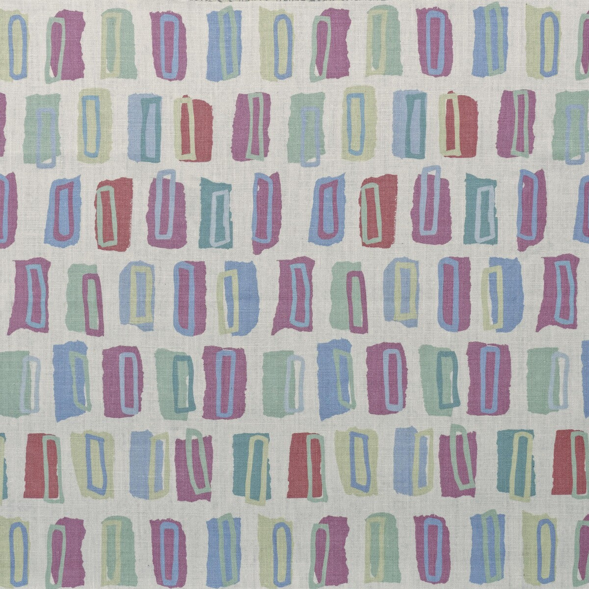 Hudson fabric in blue/rose color - pattern BFC-3675.57.0 - by Lee Jofa in the Blithfield collection