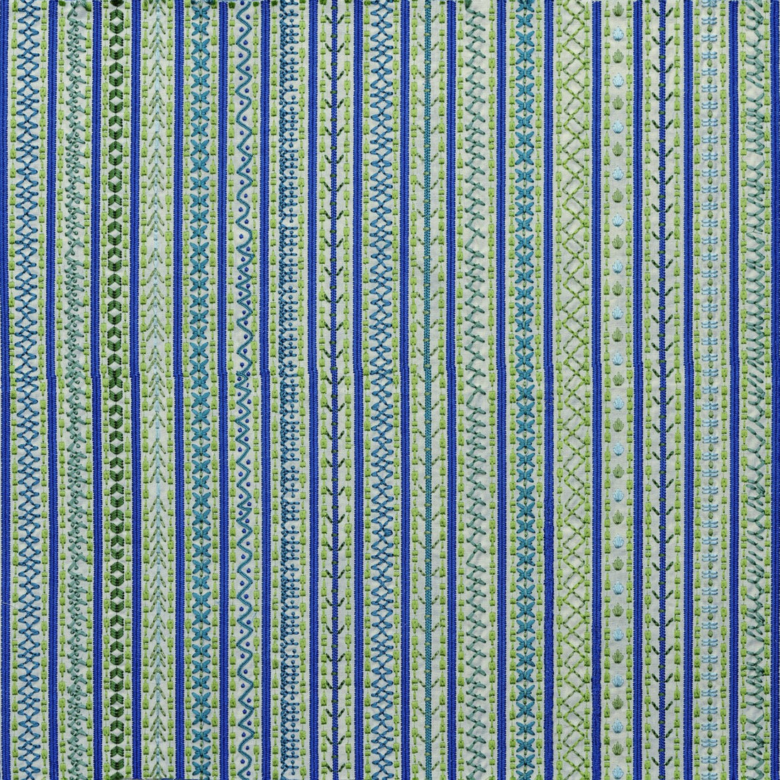 Capri fabric in blue/green color - pattern BFC-3680.530.0 - by Lee Jofa in the Blithfield collection