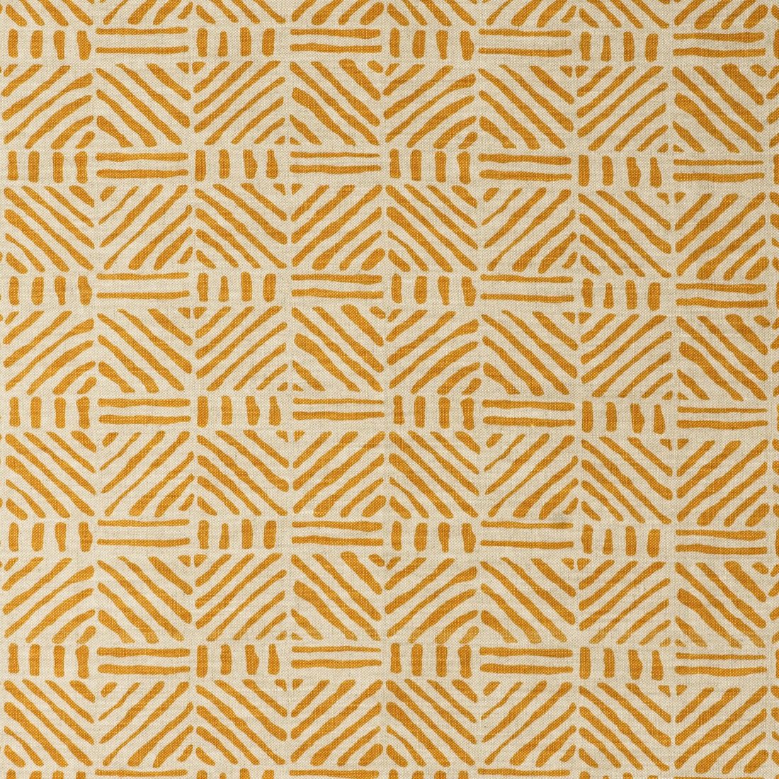 Linwood fabric in tangerine color - pattern BFC-3681.12.0 - by Lee Jofa in the Blithfield collection