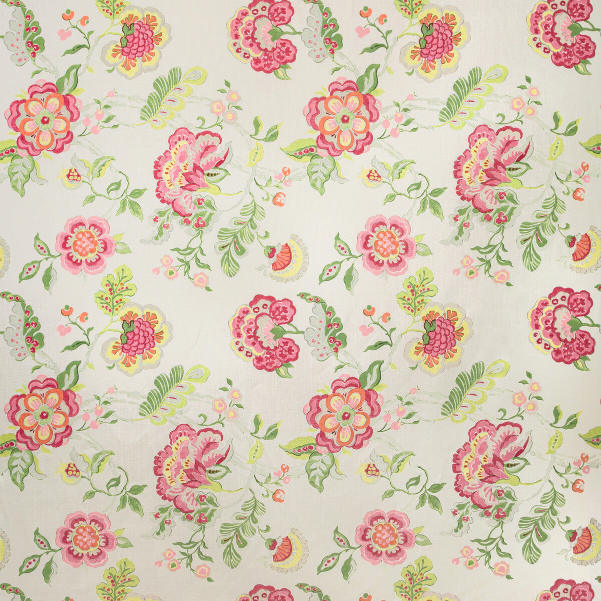 Somerset fabric in pink/lime color - pattern BFC-3682.73.0 - by Lee Jofa in the Blithfield collection