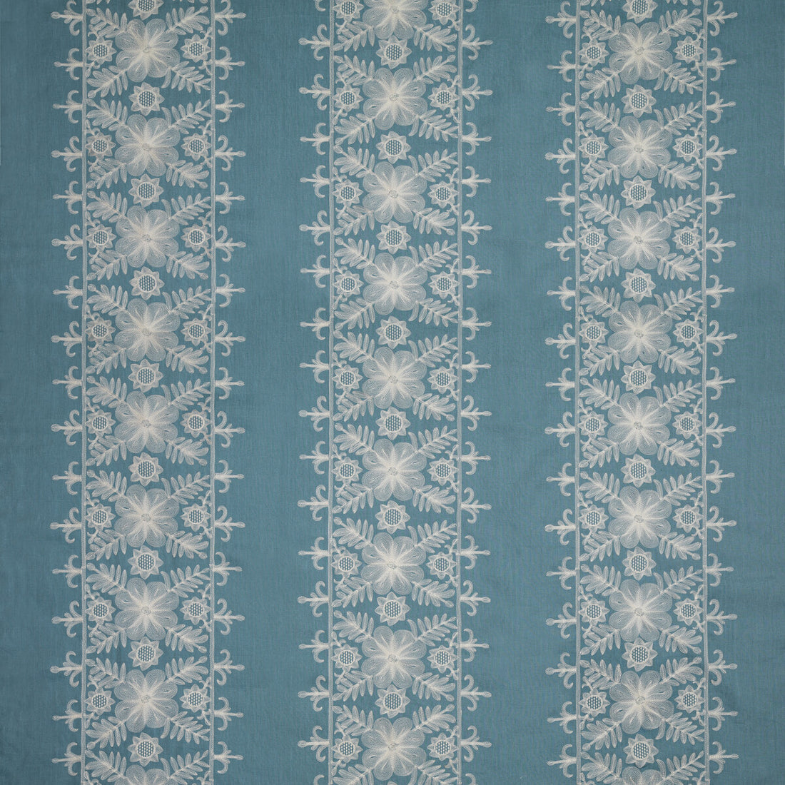 Angelica fabric in sky color - pattern BFC-3684.15.0 - by Lee Jofa in the Blithfield collection