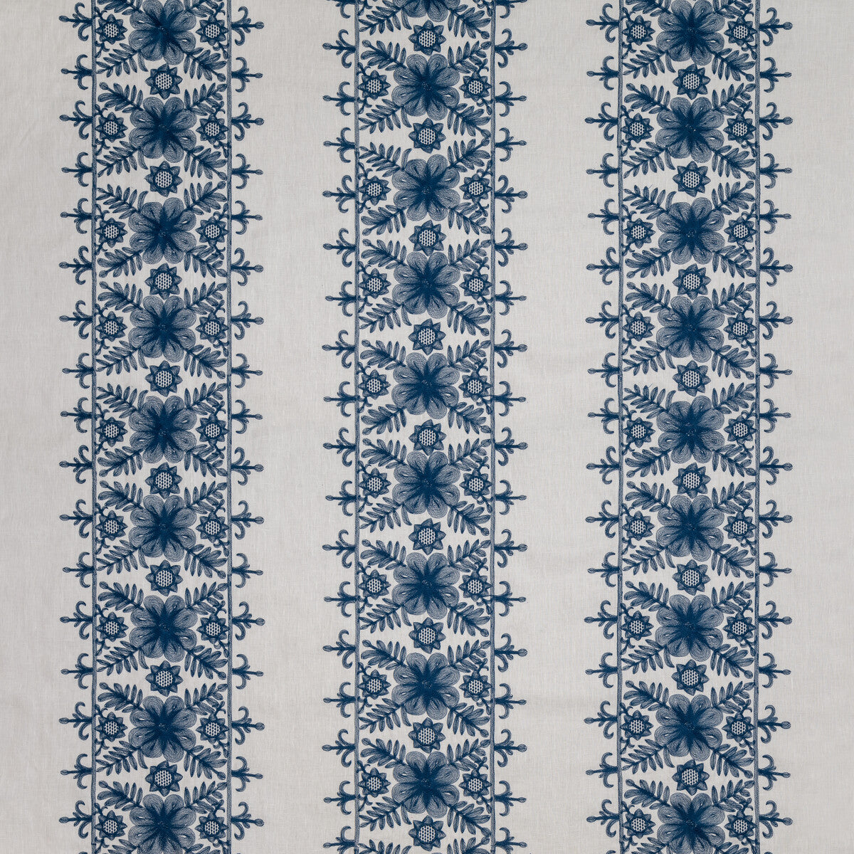 Angelica fabric in navy color - pattern BFC-3684.51.0 - by Lee Jofa in the Blithfield collection