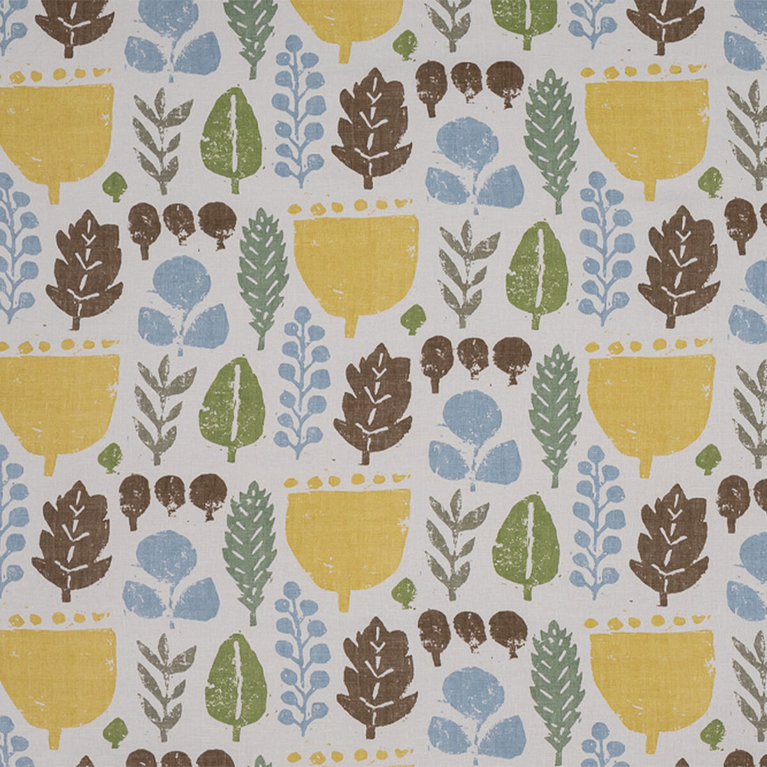 Crosby fabric in ochre color - pattern BFC-3696.415.0 - by Lee Jofa in the Blithfield collection