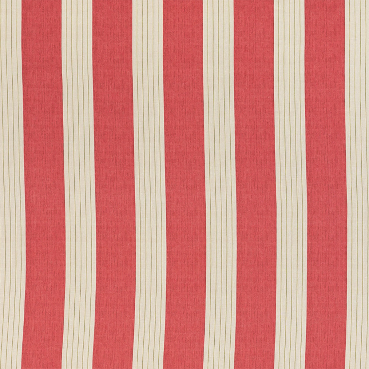 Lambert Stripe fabric in red color - pattern BFC-3697.19.0 - by Lee Jofa in the Blithfield collection