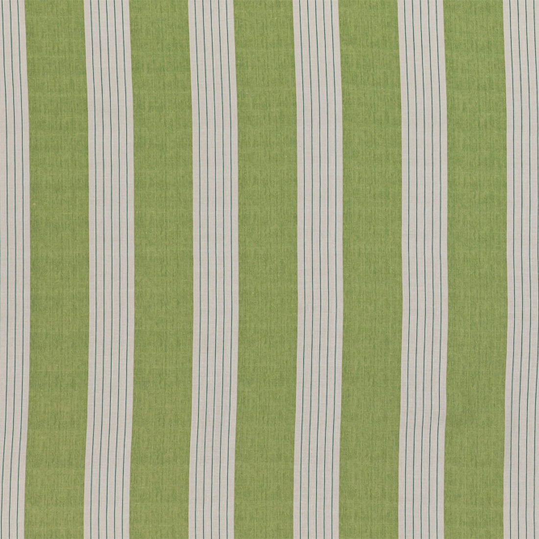 Lambert Stripe fabric in green color - pattern BFC-3697.3.0 - by Lee Jofa in the Blithfield collection