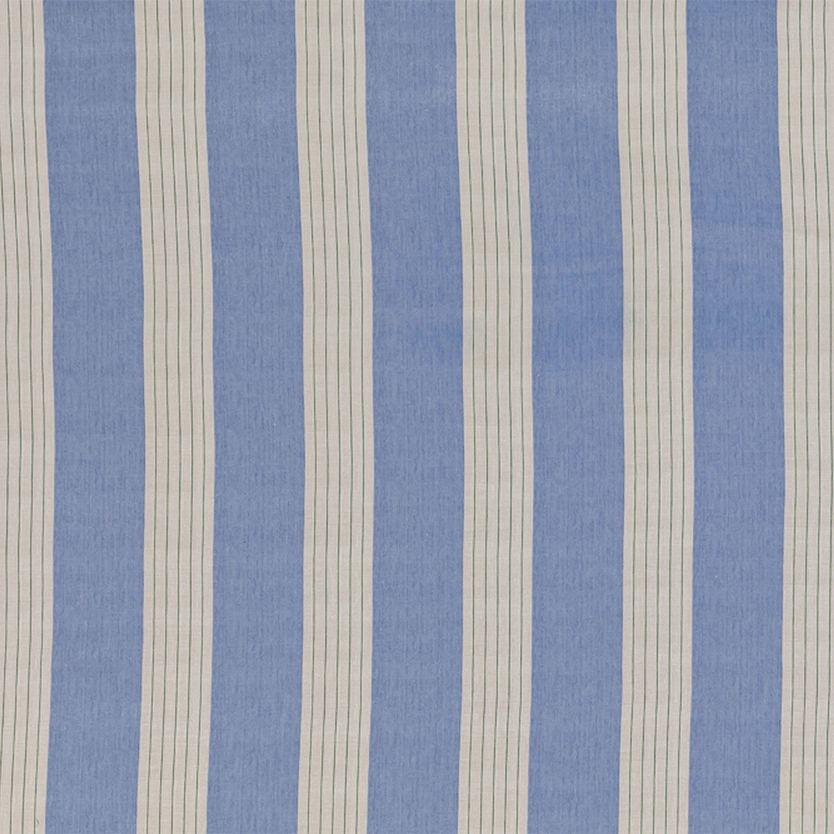 Lambert Stripe fabric in blue color - pattern BFC-3697.5.0 - by Lee Jofa in the Blithfield collection