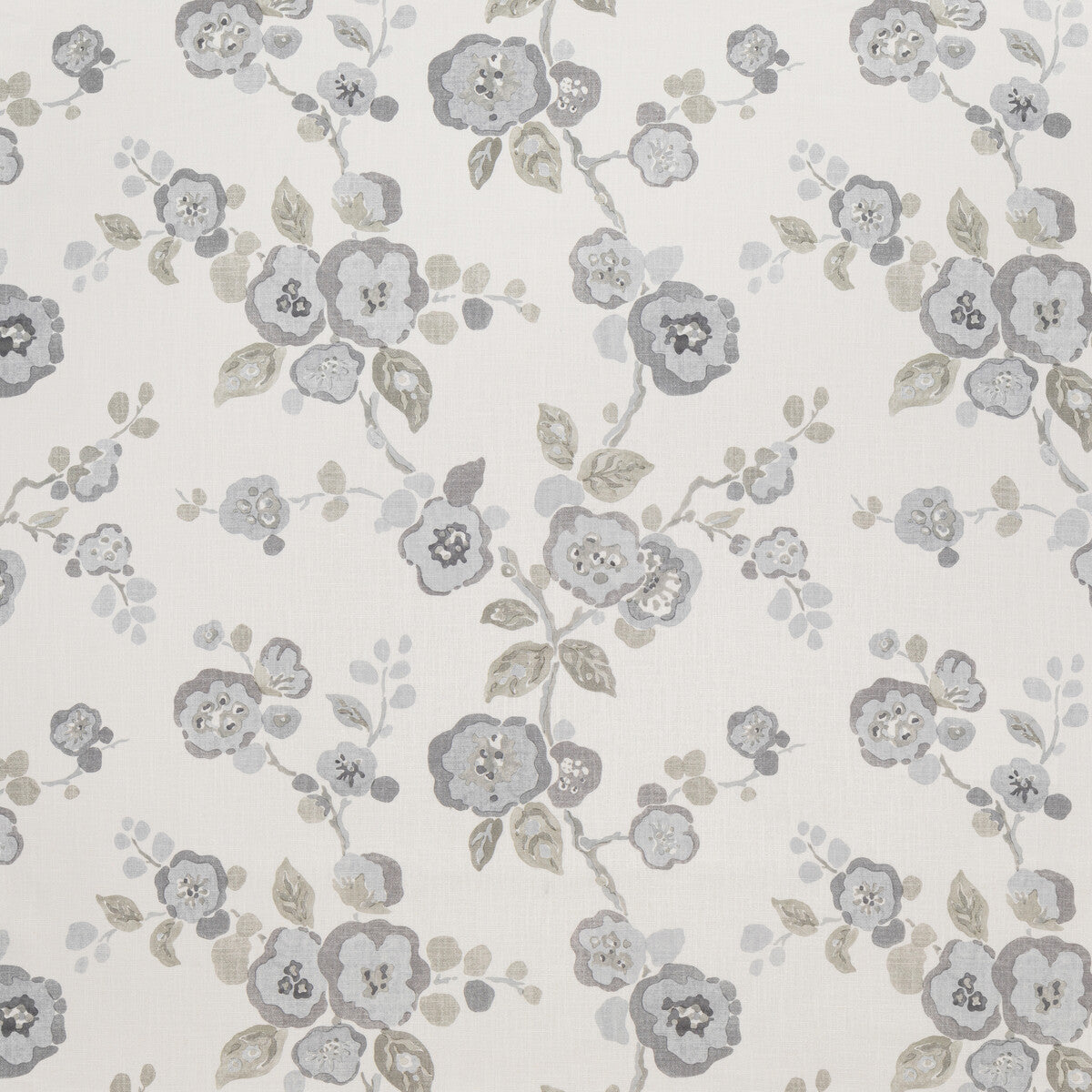 Hana fabric in dove color - pattern BFC-3706.1101.0 - by Lee Jofa in the Blithfield Eden collection