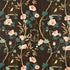 Songbird fabric in charcoal color - pattern BP10306.6.0 - by G P & J Baker in the Emperor&