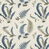 Ferns fabric in indigo/white color - pattern BP10381.2.0 - by G P & J Baker in the Originals UK collection