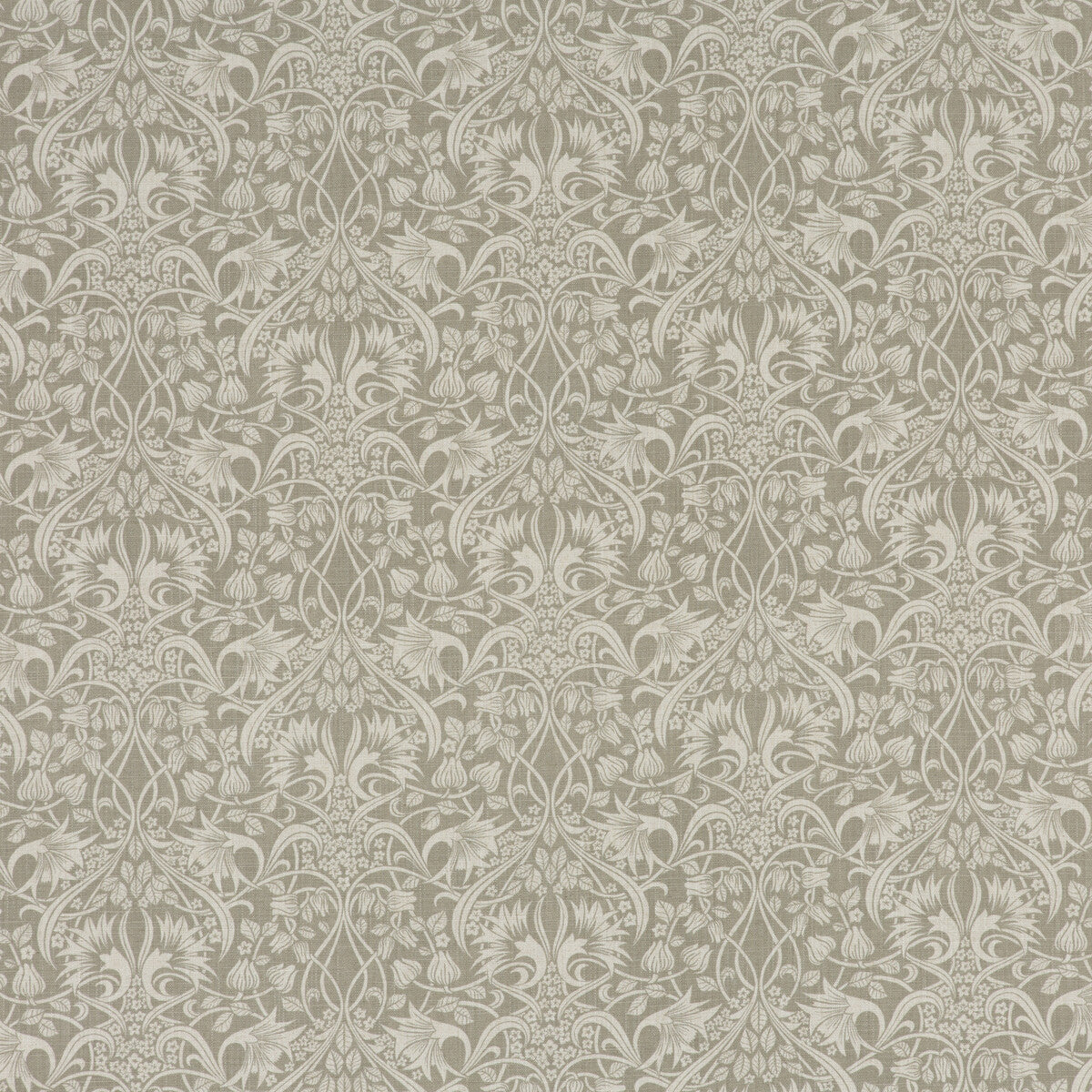 Fritillerie fabric in warm grey color - pattern BP10620.5.0 - by G P &amp; J Baker in the Originals V collection