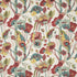 California fabric in linen/teal/pimento color - pattern BP10631.4.0 - by G P & J Baker in the Specials Book collection