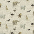 Royal Beasts Linen fabric in ivory color - pattern BP10675.1.0 - by G P & J Baker in the Historic Royal Palaces collection