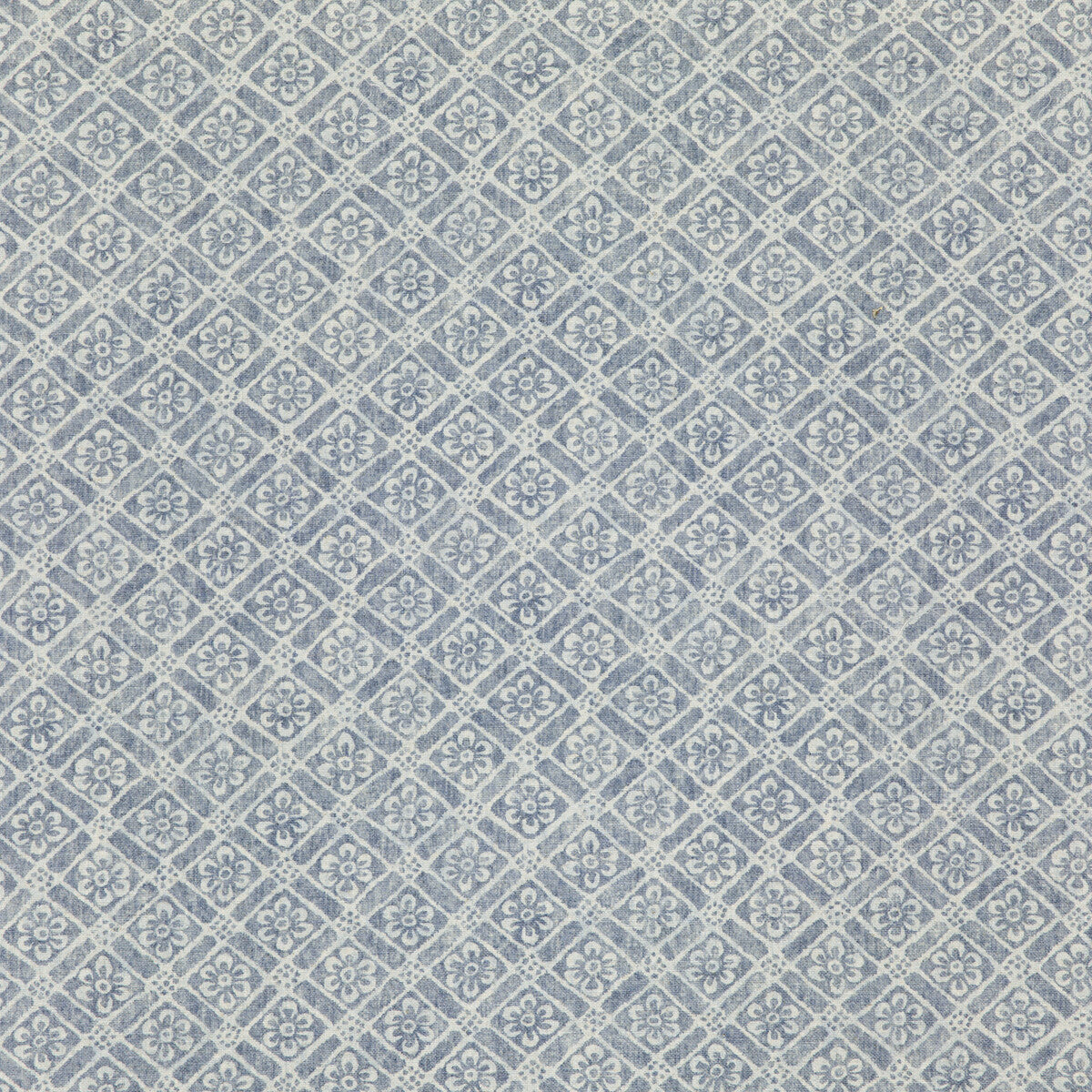 Moreton Trellis fabric in indigo color - pattern BP10775.2.0 - by G P &amp; J Baker in the Signature Prints collection