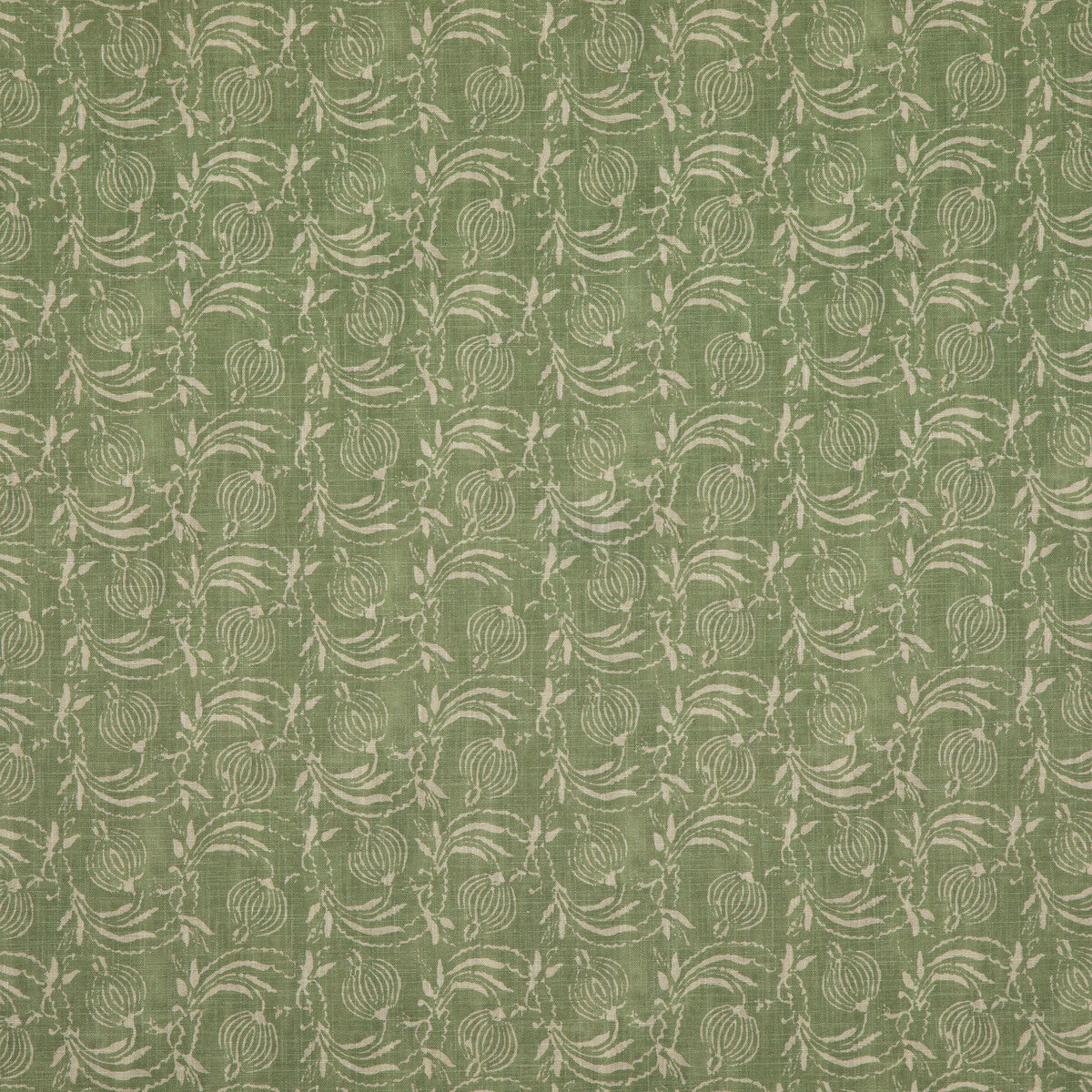 Pomegranate fabric in green color - pattern BP10825.3.0 - by G P &amp; J Baker in the Coromandel Small Prints collection
