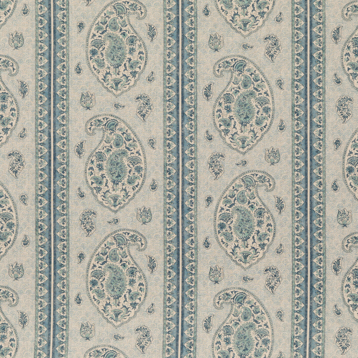 Coromandel fabric in blue color - pattern BP10831.3.0 - by G P &amp; J Baker in the Coromandel collection
