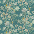 Hydrangea Bird - Archive fabric in teal color - pattern BP10851.5.0 - by G P & J Baker in the Chifu collection