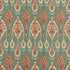 Ikat Bokhara fabric in teal color - pattern BP10853.3.0 - by G P & J Baker in the Chifu collection