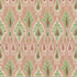 Ikat Bokhara fabric in rose/green color - pattern BP10853.4.0 - by G P & J Baker in the Chifu collection