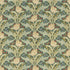 Tulip & Jasmine Cotton fabric in emerald color - pattern BP10977.1.0 - by G P & J Baker in the Original Brantwood Fabric collection